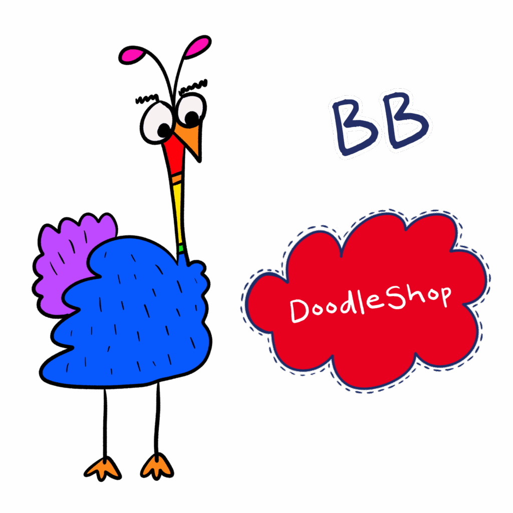 BB Bird - Available in the Doodle Shop!