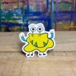 Sammy Sawtooth Sticker