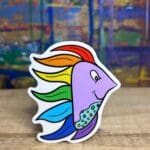 Fiona Fish Sticker