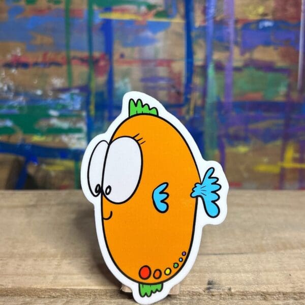 Franny Fish Sticker