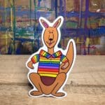 Garrett Gayngaroo Sticker