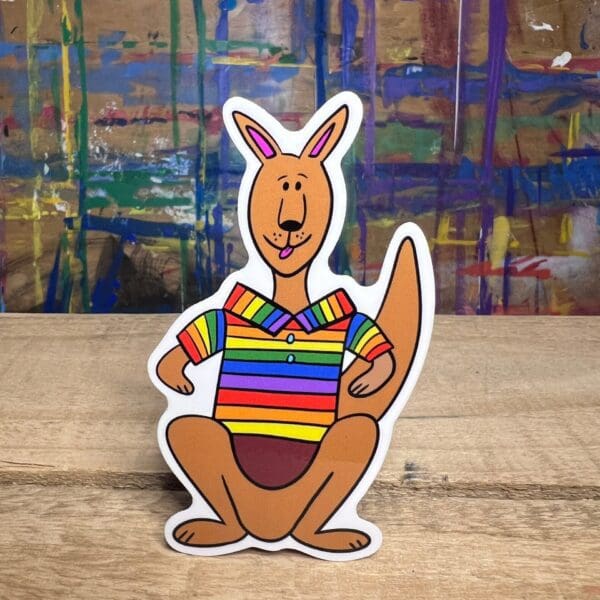 Garrett Gayngaroo Sticker