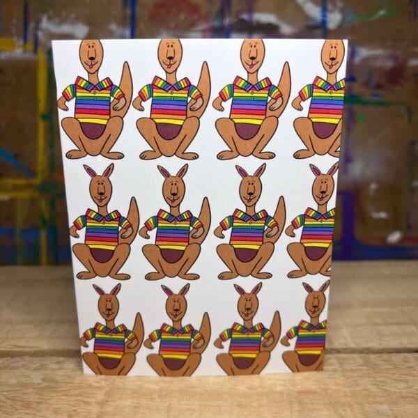 Garrett Gayngaroo Notecard