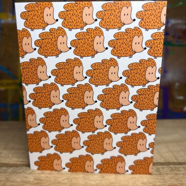 Harriet Hedgehog Notecard