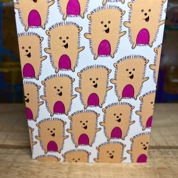 Huxley Hedgehog Notecard