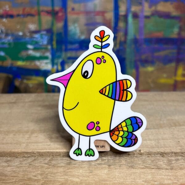 Maudie Macaw Sticker