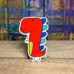 Tilly T-Rex Sticker