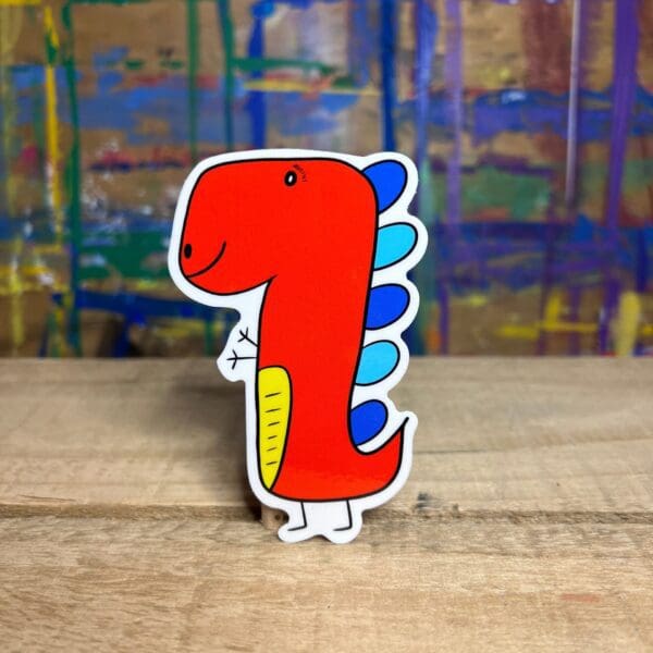 Tilly T-Rex Sticker