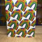 Rainbow Doodle Notecard