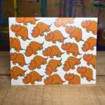 Trina Triceratops Notecard