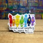 Birds on a Wire “Normal” Sticker