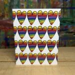 Rainbow Heart Notecard