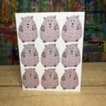 Henry Hedgehog Notecard