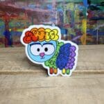 Rainbow Sheep Sticker