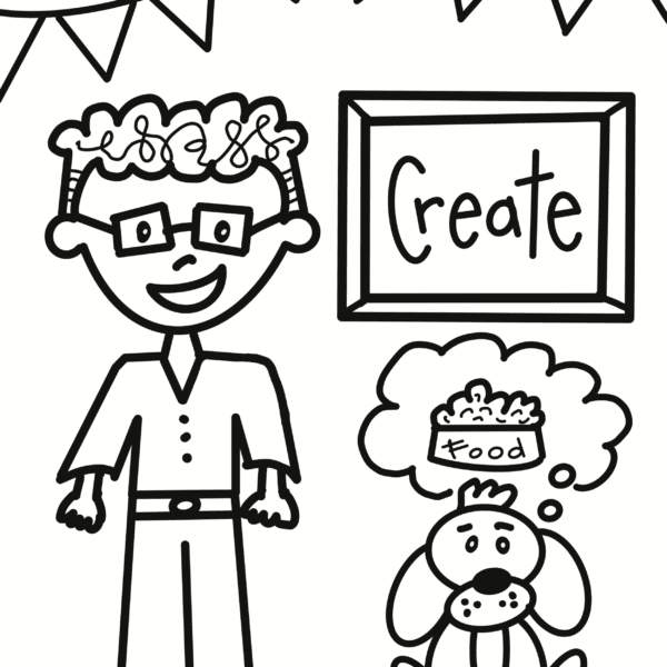 Jed Creates Coloring Pages