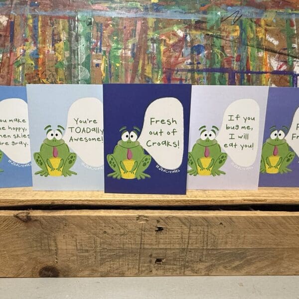 Friendly Froggy Card Pack